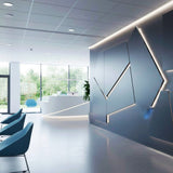 ROSEROSA Peel and Stick Brushed Faux Metal Architectural Film Self-Adhesive Vinyl Film Wallpaper Door Wrap Counter Top Border Mirror Molding Trim ED142