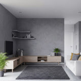 ROSEROSA Faux Concrete Architectural Film DM224 - Peel and Stick Industrial Stone Vinyl Wrap for Accent Walls & furniture upcycling