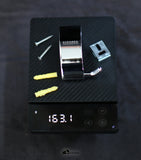 ECKOREA® Polished Chrome Robe & Towel Hook ECK-270O, Durable Zinc Alloy, Wall-Mounted, Screw-in