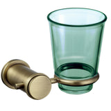 ECKOREA® Hair Line Bronze Tumbler Holder ECK-300C-BZ, Tumbler Included, Durable Zinc Alloy, Wall-Mounted, Screw-in