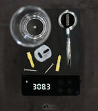 ECKOREA® Polished Chrome Tumbler Holder ECK-300C, Tumbler Included, Durable Zinc Alloy, Wall-Mounted, Screw-in