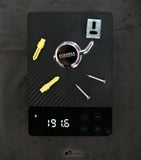 ECKOREA® Polished Chrome Robe & Towel Hook ECK-300O, Durable Zinc Alloy, Wall-Mounted, Screw-in