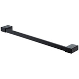 ECKOREA® 20-Inch Matte Black Towel Bar ECK-405S-BK, Durable SUS304 Stainless Steel & Zinc Alloy, Wall-Mounted, Screw-in