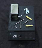 ECKOREA® Polished Chrome Robe & Towel Hook ECK-640O, Durable Zinc Alloy, Wall-Mounted, Screw-in