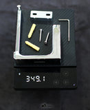 ECKOREA® Polished Chrome Toilet Paper Holder ECK-700H, Durable SUS304 Stainless Steel & Zinc Alloy, Wall-Mounted, Screw-in