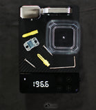 ECKOREA® Polished Chrome Tumbler Holder ECK-710C, Tumbler Included, Durable Zinc Alloy, Wall-Mounted, Screw-in