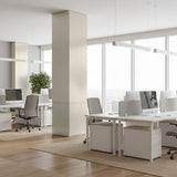 ROSEROSA Peel and Stick Brushed Faux Metal Architectural Film Self-Adhesive Vinyl Film Wallpaper Door Wrap Counter Top Border Mirror Molding Trim ED102