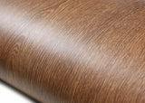 ROSEROSA Faux Deluxe Wood Architectural Film EP196 - Peel and Stick Wood Grain Vinyl Wrap for Door Wrapping & Commercial Interior