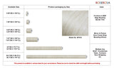 ROSEROSA Classic Faux Wood Architectural Film EP476 - Peel and Stick Wood Grain Vinyl Wrap for Traditional Cabinetry & Heritage Interiors