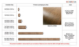 ROSEROSA Faux Oak Wood Architectural Film EP806 - Peel and Stick Wood Grain Vinyl Wrap for Door Wrapping & Commercial Interior
