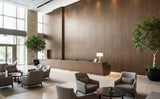ROSEROSA Faux Oak Wood Architectural Film EP806 - Peel and Stick Wood Grain Vinyl Wrap for Door Wrapping & Commercial Interior