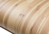 ROSEROSA Sliced Faux Cedar Wood Architectural Film EP836 - Peel and Stick Slat Wood Vinyl Wrap for Surface Resurfacing & Commercial Interior