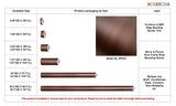 ROSEROSA Faux Walnut Wood Architectural Film EP876 - Peel and Stick Wood Grain Vinyl Wrap for Furniture Upcycling & Luxury Interiors