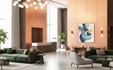 ROSEROSA Faux Stainless Steel Architectural Film HL243 – Peel and Stick Self-Adhesive Vinyl Wrap for Commercial & Professional Interiors