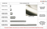 ROSEROSA Faux Stainless Steel Architectural Film HL245 – Peel and Stick Self-Adhesive Vinyl Wrap for Commercial & Professional Interiors