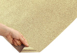 ROSEROSA Glitter Sand Architectural Film K014 - Peel and Stick Stardust Shimmer Vinyl Wrap for Boutique Pedestals & Commercial Accents