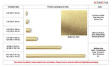 ROSEROSA Glitter Sand Architectural Film K014 - Peel and Stick Stardust Shimmer Vinyl Wrap for Boutique Pedestals & Commercial Accents
