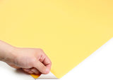 ROSEROSA Matte Solid Architectural Film KS492 - Peel and Stick Self-Adhesive Vinyl Wrap for Furniture Refinishing & Office Interior