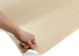 ROSEROSA Faux Beech Wood Architectural Film KW050 - Peel and Stick Wood Grain Vinyl Wrap for Furniture Upcycling & Commercial Interiors