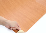ROSEROSA Faux Cherry Wood Architectural Film KW101 - Peel and Stick Wood Grain Vinyl Wrap for Commercial Spaces & Interior Accents