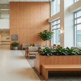 ROSEROSA Faux Cherry Wood Architectural Film KW101 - Peel and Stick Wood Grain Vinyl Wrap for Commercial Spaces & Interior Accents