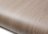 ROSEROSA Faux Elm Wood Architectural Film KW331 - Peel and Stick Wood Grain Vinyl Wrap for Minimalist Decor & Serene Interiors
