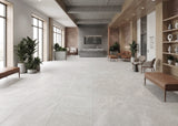 ROSEROSA Peel and Stick Rigid Core Stone Pattern Floor Tiles ECK-201 | Waterproof Durable Vinyl Flooring for Commercial & Residential Spaces