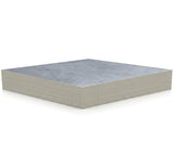 ROSEROSA Peel and Stick Rigid Core Concrete Pattern Floor Tiles ECK-203 | Waterproof Durable Vinyl Flooring for Commercial & Residential Spaces