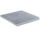 ROSEROSA Peel and Stick Rigid Core Concrete Pattern Floor Tiles ECK-203 | Waterproof Durable Vinyl Flooring for Commercial & Residential Spaces