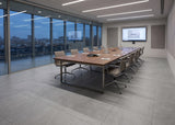 ROSEROSA Peel and Stick Rigid Core Concrete Pattern Floor Tiles ECK-212 | Waterproof Durable Vinyl Flooring for Commercial & Residential Spaces