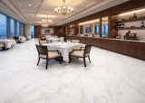 ROSEROSA Peel and Stick Rigid Core Marble Pattern Floor Tiles ECK-301 | Waterproof Durable Vinyl Flooring for Commercial & Residential Spaces
