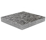 ROSEROSA Peel and Stick Rigid Core Marble Pattern Floor Tiles ECK-303 | Waterproof Durable Vinyl Flooring for Commercial & Residential Spaces