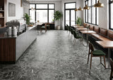 ROSEROSA Peel and Stick Rigid Core Marble Pattern Floor Tiles ECK-303 | Waterproof Durable Vinyl Flooring for Commercial & Residential Spaces