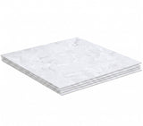 ROSEROSA Peel and Stick Rigid Core Marble Pattern Floor Tiles ECK-304 | Waterproof Durable Vinyl Flooring for Commercial & Residential Spaces