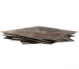 ROSEROSA Peel and Stick Rigid Core Marble Pattern Floor Tiles ECK-403 | Waterproof Durable Vinyl Flooring for Commercial & Residential Spaces