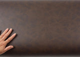 ROSEROSA Solid Faux Leather Architectural Film LW412 - Peel and Stick Faux Leather Vinyl Wrap for Furniture Refacing & Office Interiors