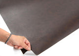 ROSEROSA Solid Faux Leather Architectural Film LW412 - Peel and Stick Faux Leather Vinyl Wrap for Furniture Refacing & Office Interiors
