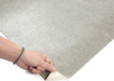 ROSEROSA Faux Concrete Architectural Film LW450 - Peel and Stick Industrial Stone Vinyl Wrap for Accent Walls & furniture upcycling