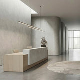 ROSEROSA Faux Concrete Architectural Film LW450 - Peel and Stick Industrial Stone Vinyl Wrap for Accent Walls & furniture upcycling