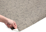 ROSEROSA Faux Fabric Architectural Film LW862 - Peel and Stick Textile Texture Vinyl Wrap for Luxury Home Decor & Commercial Interiors