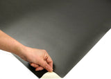 ROSEROSA Solid Faux Metal Architectural Film MG240 - Peel and Stick Self-Adhesive Vinyl Wrap for Commercial & Furniture Refacing