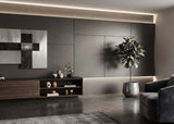 ROSEROSA Solid Faux Metal Architectural Film MG240 - Peel and Stick Self-Adhesive Vinyl Wrap for Commercial & Furniture Refacing