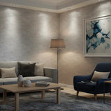 ROSEROSA Peel and Stick Rust Faux Metal Architectural Film Self-adhesive Wallpaper Door Wrap Counter Top Border Mirror Molding Trim NI940