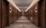 ROSEROSA Faux Cherry Wood Architectural Film PG615 - Peel and Stick Wood Grain Vinyl Wrap for Commercial Spaces & Interior Accents