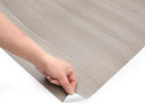 ROSEROSA Faux Ash Wood Architectural Film PG706 - Peel and Stick Wood Grain Vinyl Wrap for Furniture Upcycling & Residential Interiors
