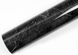 ROSEROSA Glossy Faux Marble Architectural Film PGS413 - Peel and Stick Self-Adhesive Vinyl Wrap for Kitchen Countertops & Cabinets