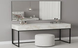 ROSEROSA Glossy Faux Marble Architectural Film PGS4130 - Peel and Stick Self-Adhesive Vinyl Wrap for Kitchen Countertops & Cabinets