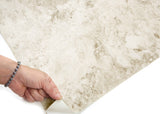 ROSEROSA Matte Faux Marble Architectural Film PMS4138 - Peel and Stick Self-Adhesive Vinyl Wrap for Kitchen Remodeling & Furniture Upcycling