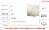 ROSEROSA Matte Faux Marble Architectural Film PMS4138 - Peel and Stick Self-Adhesive Vinyl Wrap for Kitchen Remodeling & Furniture Upcycling