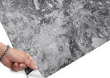 ROSEROSA Matte Faux Marble Architectural Film PMS4139 - Peel and Stick Self-Adhesive Vinyl Wrap for Kitchen Remodeling & Furniture Upcycling